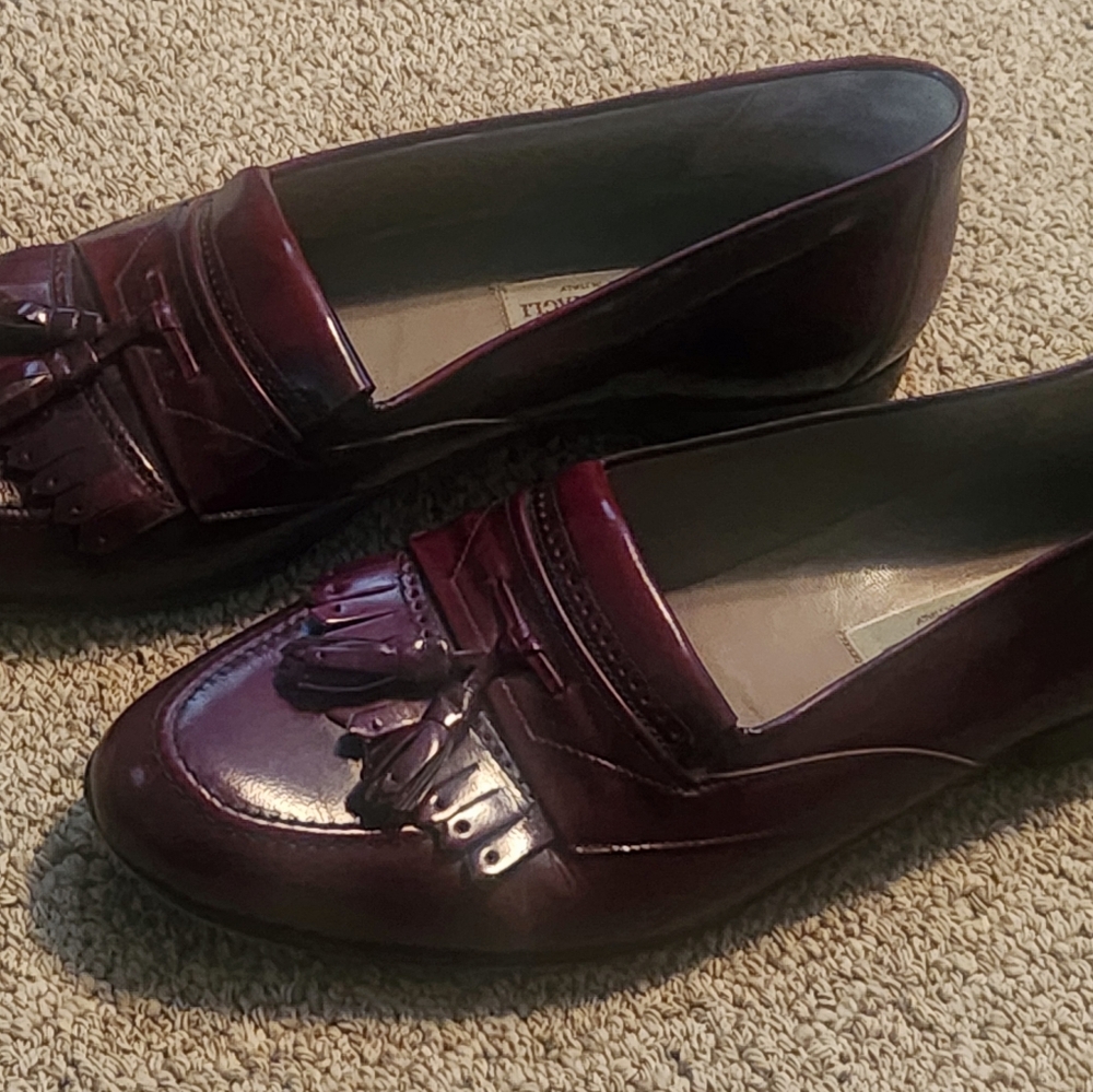 ORLY by Bruno Magli Men’s Tassel Loafer Size 11 M (Cordovan)